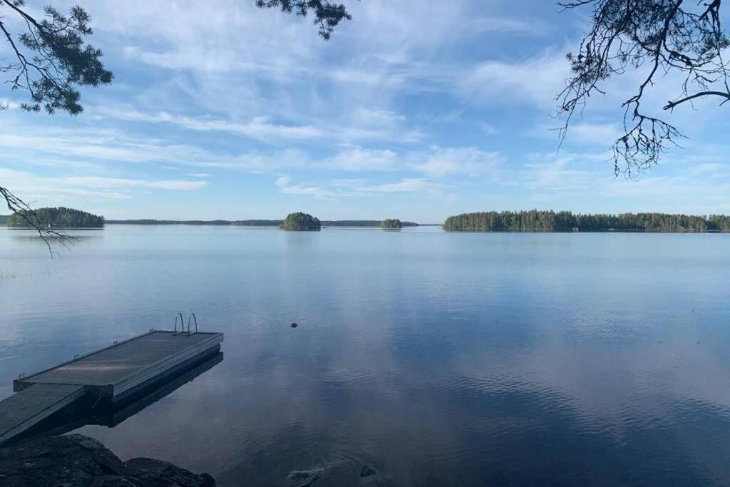 Elegant Villa On The Shore Of Lake Saimaa Lappeenranta Eksteriør bilde