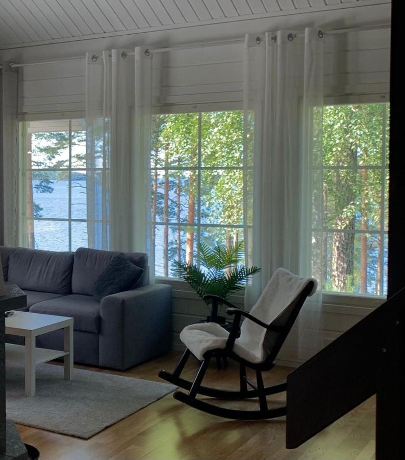 Elegant Villa On The Shore Of Lake Saimaa Lappeenranta Eksteriør bilde